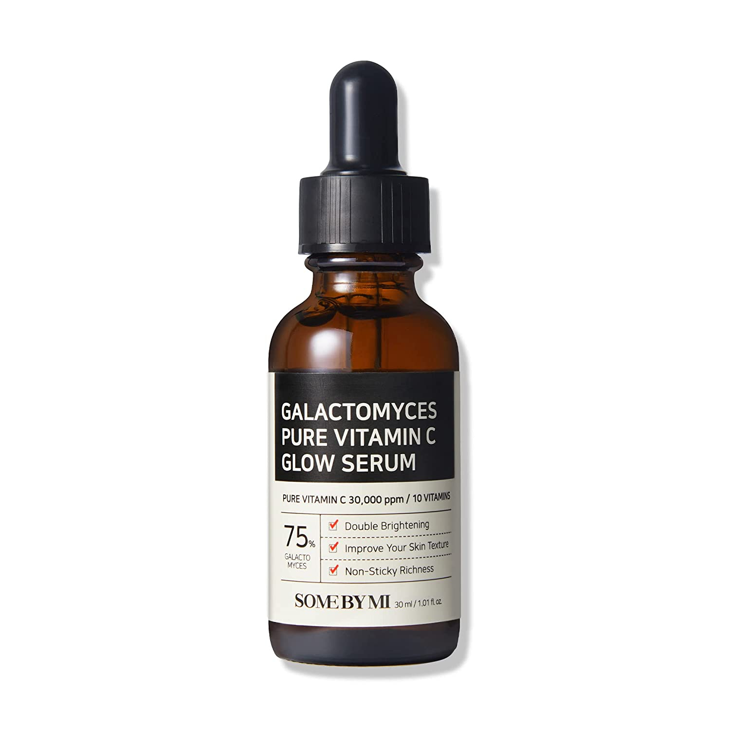 SOME BY MI Galactomyces Pure Vitamin C Glow Serum - 1.01 Oz, 50ml - Skin Refreshing and Brightening Effect - Improvement of Skin Irritations and Troubles - Facial Skin Care
