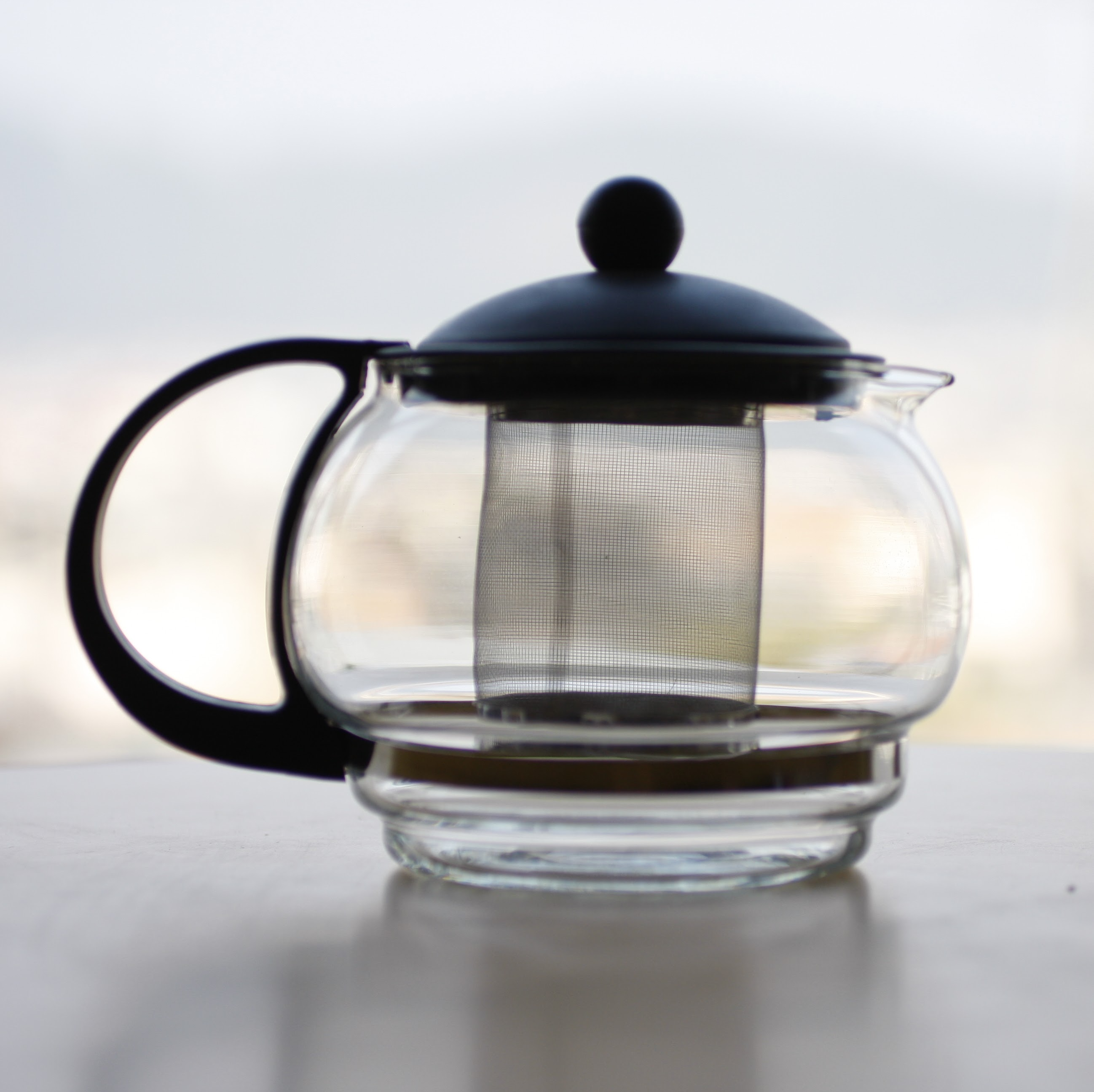 Laughing Buddha - Glass Teapot 880 ml (Lucky Pot)