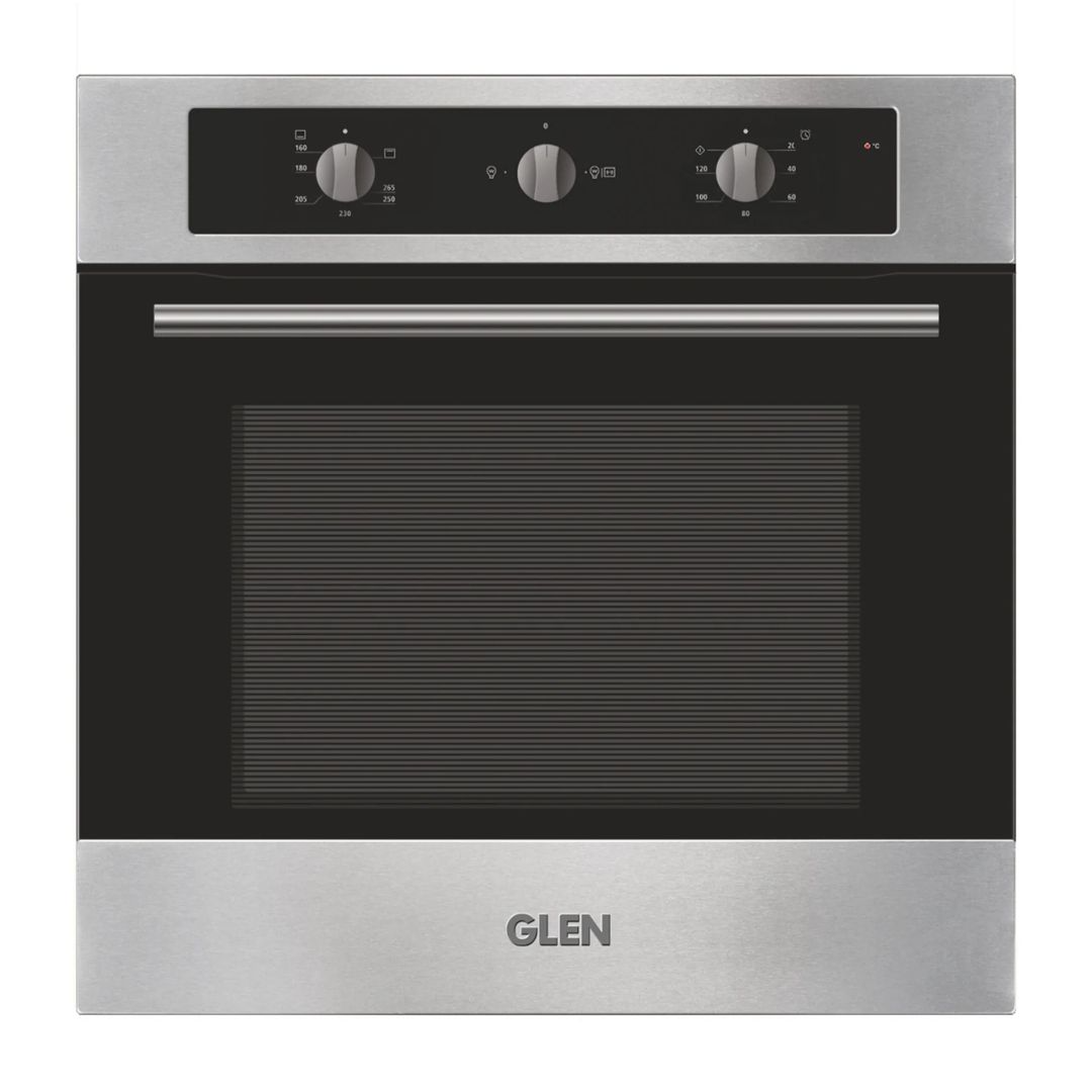 Glen Bo 663 Go Oven - Built in Gas Oven Gas Grill Motorised Rotisserie 80L with Multi-function (663 Gas)
