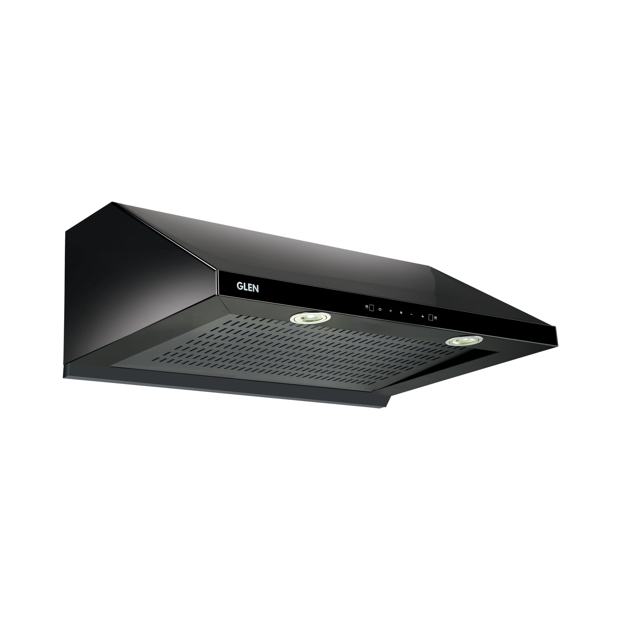 Glen Ch 6005 Bl Ac (76cm) Chimney - Auto Clean Chimney Straight Line Filterless, 76cm 1200 m³/h -Black (6005 TS BL AC)