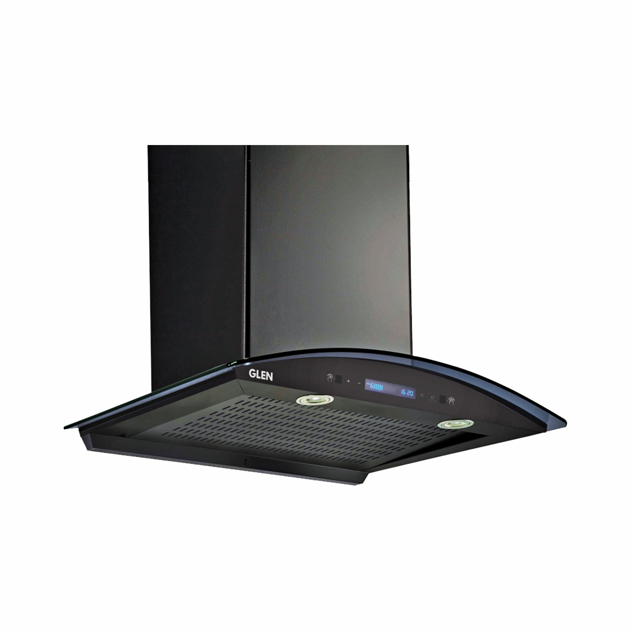 Glen Ch 6067 Bl Bldc Ms Ac (60cm) Chimney - Auto Clean Curved Glass Chimney with Inverter Technology, BLDC Motor 1400 m³/h - 60/76/90cm (6067 AC BL)