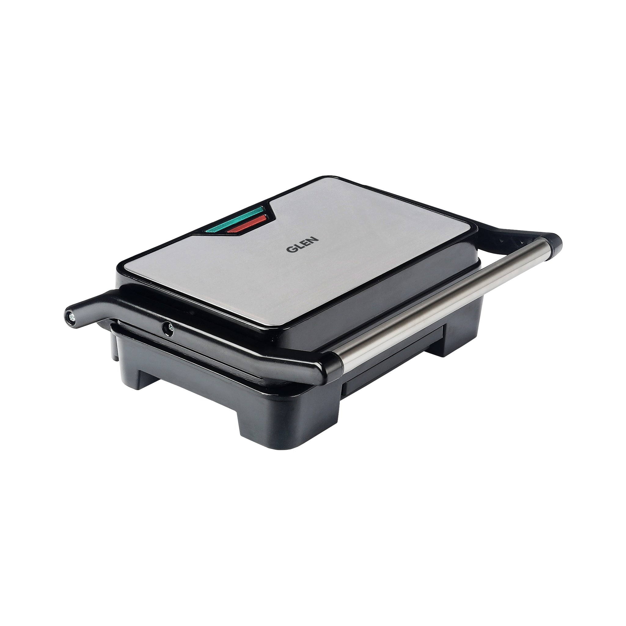 Glen Sa 3029 Grill - Press Grill with Non-stick Plates Oil Collector Tray 850W Power -(3029GRILL)