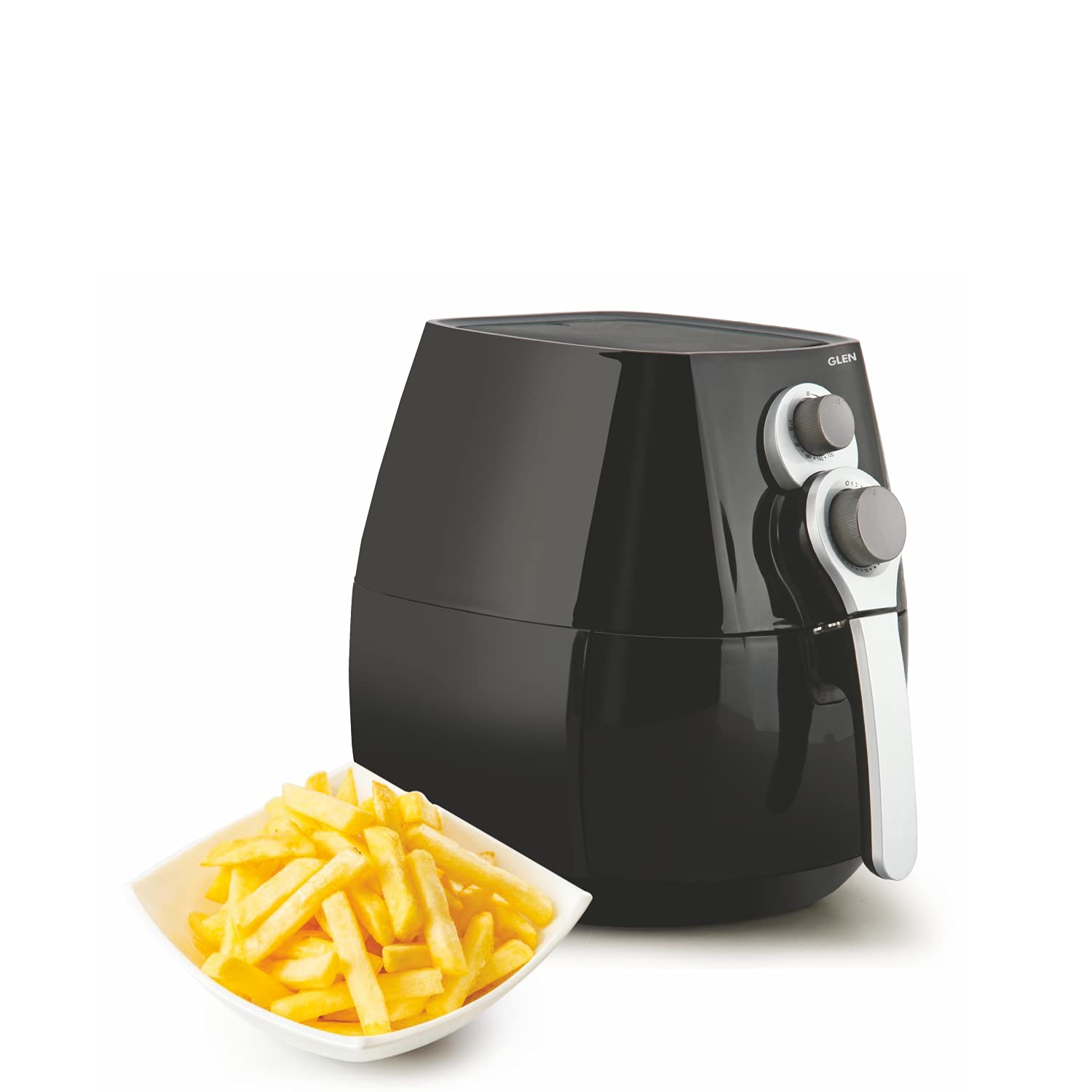 Glen Air Fryer Sa 3043 Digital Fryer - 3.2 Ltr With 1350 Watt, Black