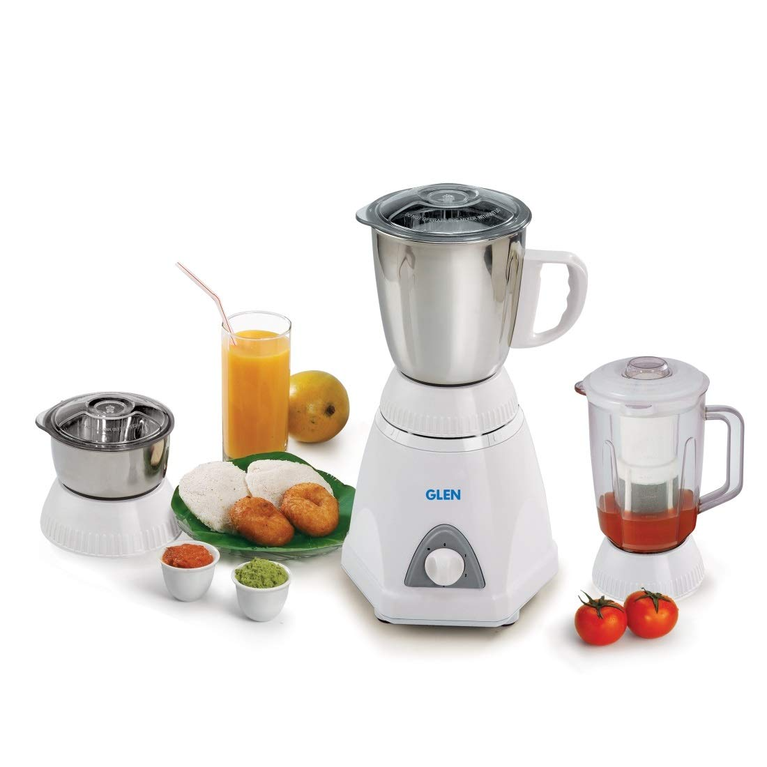 Glen Sa 4026 750 Watt (3 Jars) With Fruit Filter -  Mixer Grinder