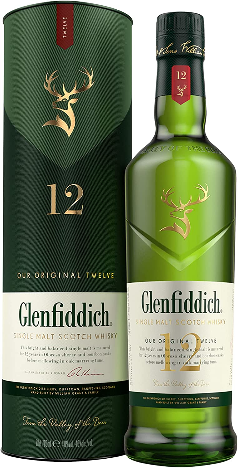 Glenfiddich Single Malt Whisky-12yrs 1lt