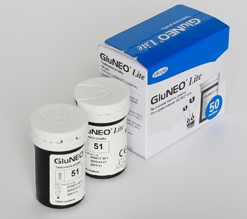 GluNEO Lite Blood Glucose Test Strip 50 Piece