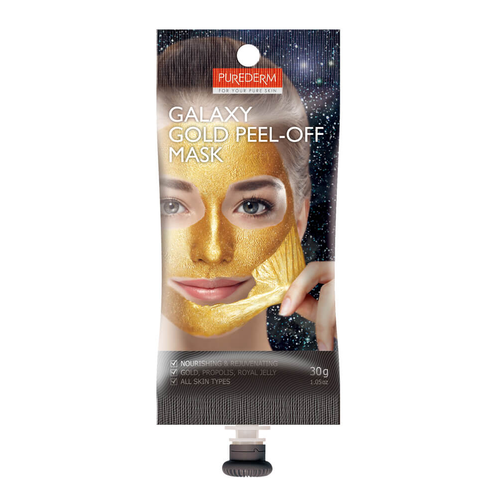 Purederm Galaxy Gold Peel Off Mask Spout 30gm