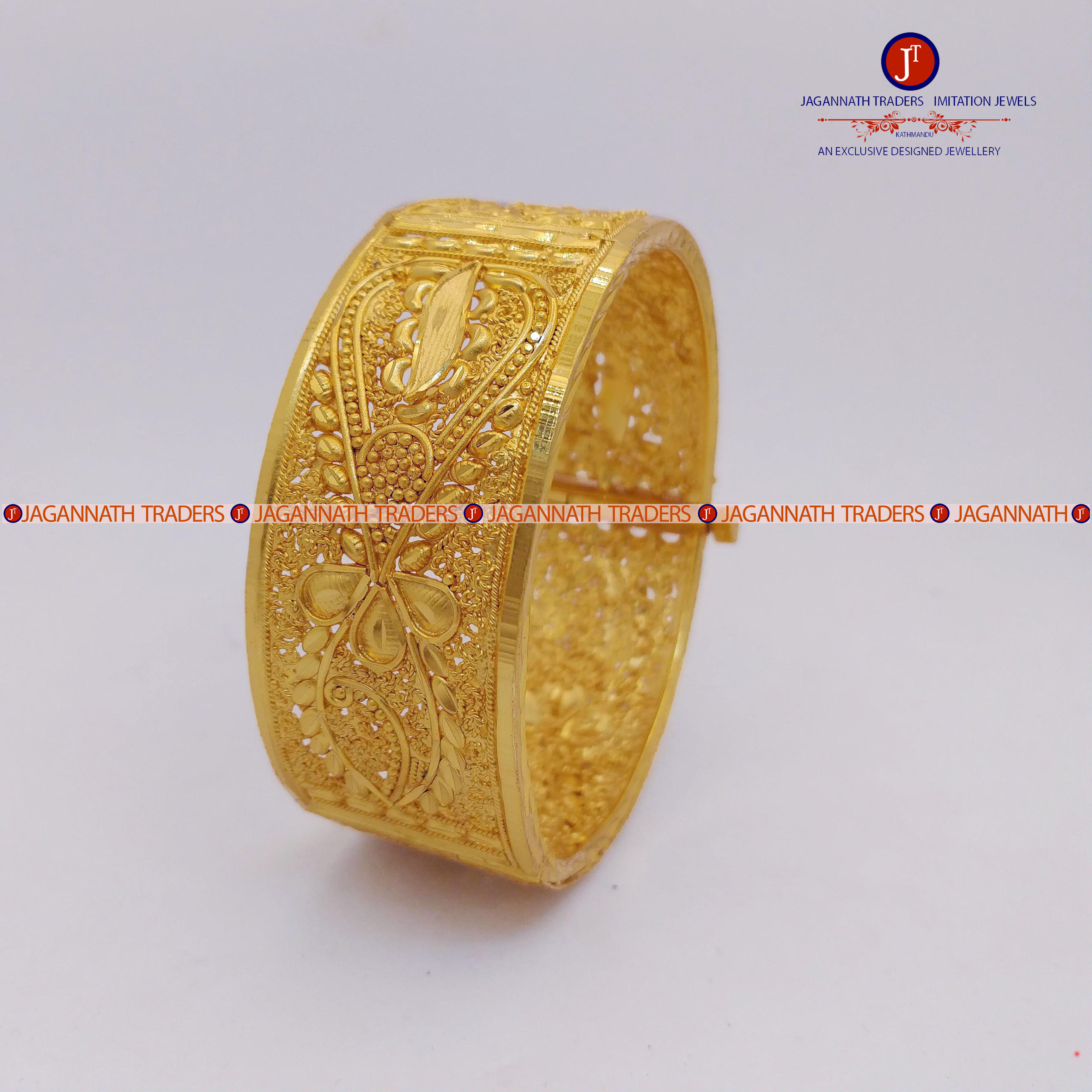 Gold Plated 1 Piece Bala Bangles/Chura For Women