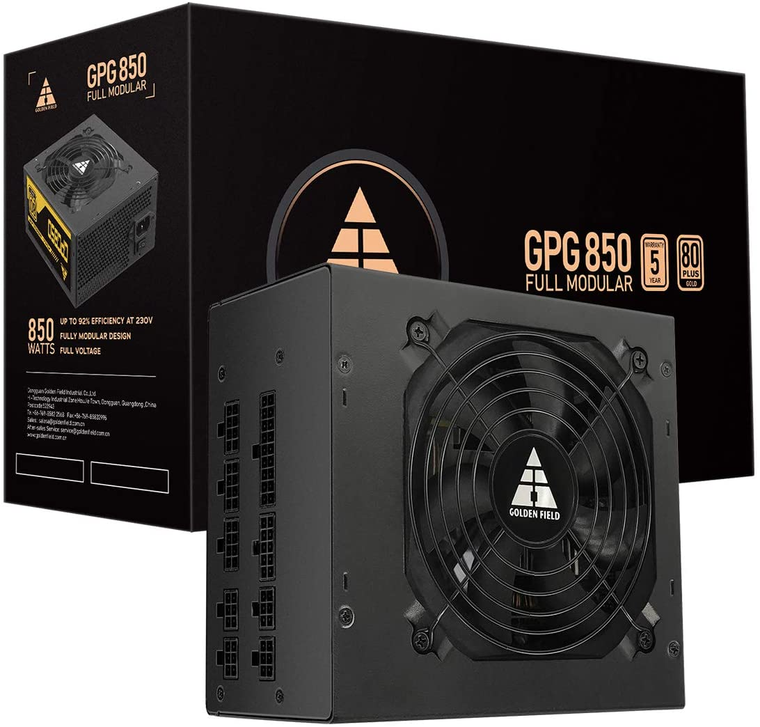Goldenfield GPG850 - Full Modular Power Supply