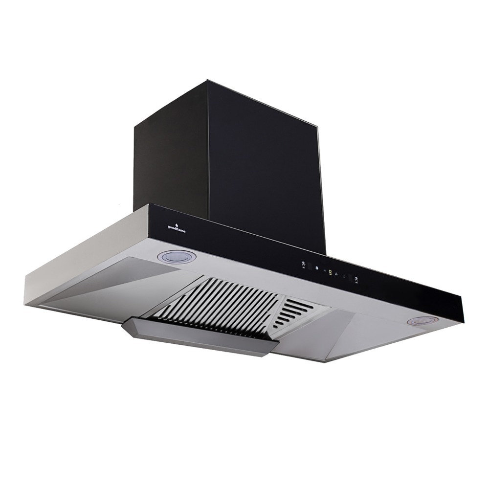 GoodFlame TFL 90 SS Chimeny - Stainless Steel 90 Cm Auto Clean 1350m3/hr Motion Censor Chimney