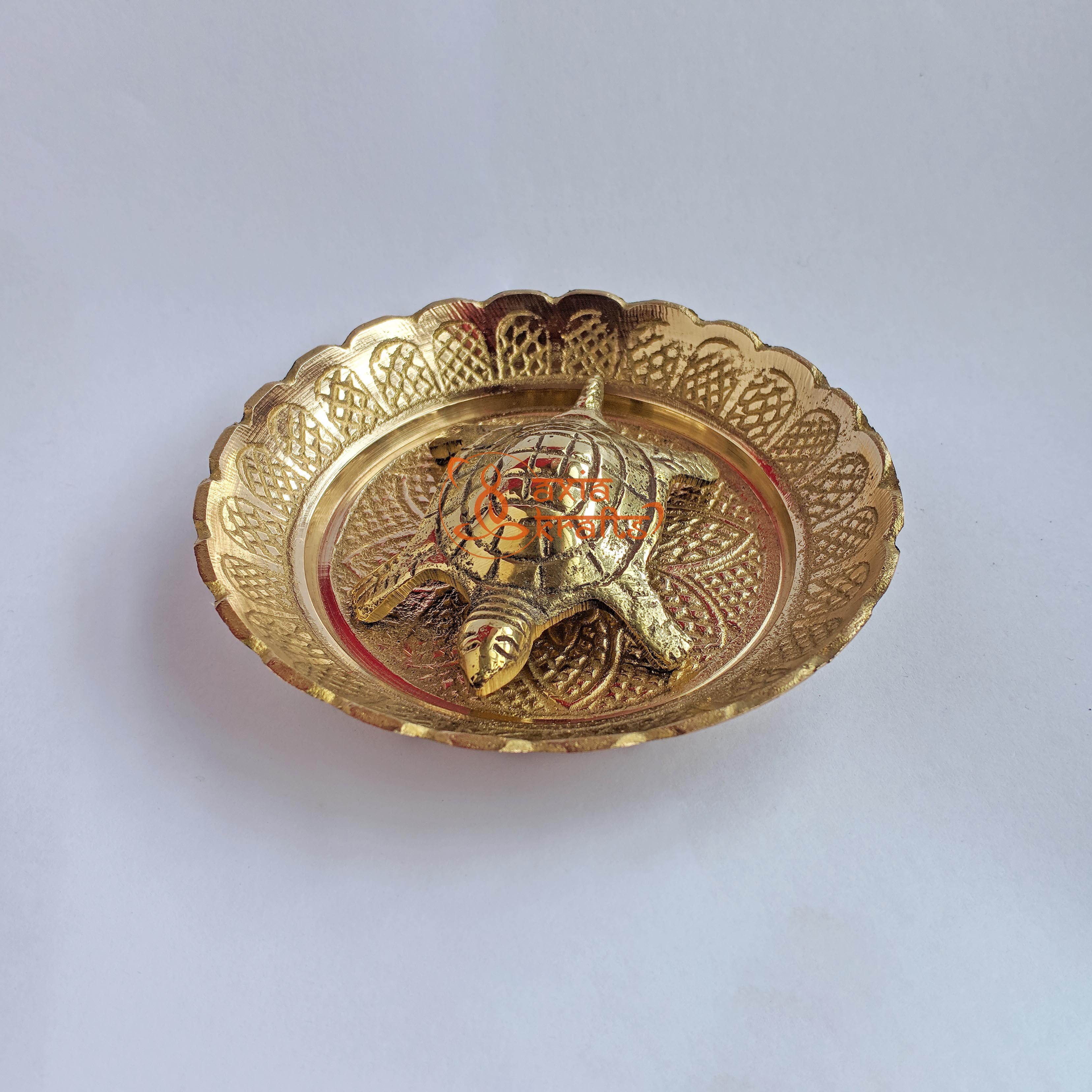Axia Krafts  Goodluck Tortoise | Cute Kaxuwa Set ( Small ) | Nepali