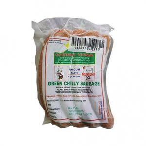 Gourmet Vienna Chicken Green Chilly Sausage 400gm