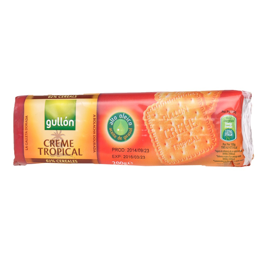 Gullon Creme Tropical 200gm