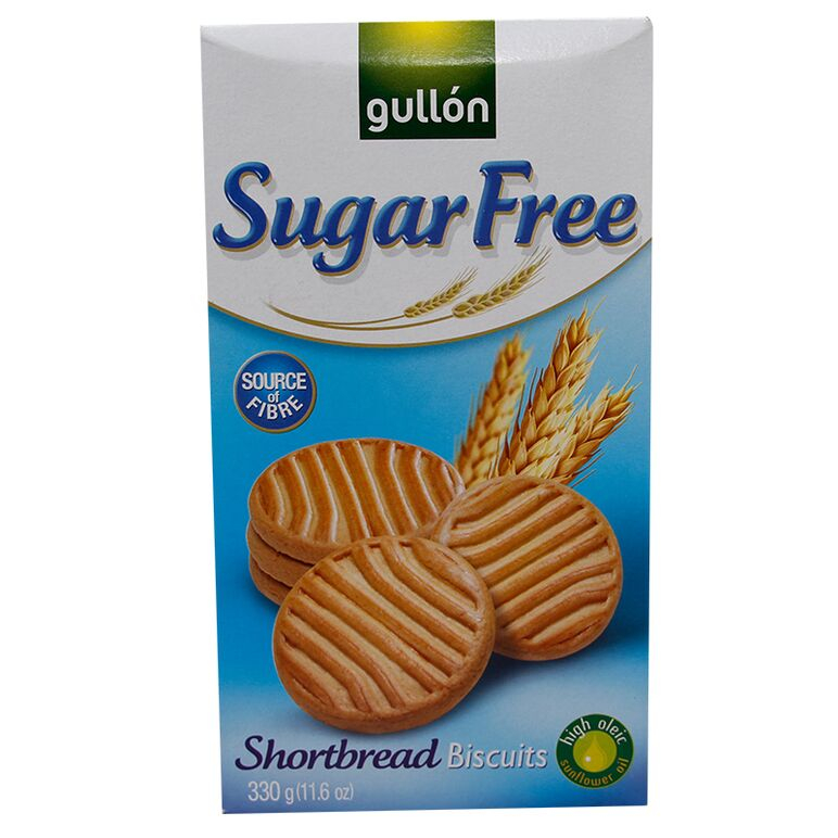 Gullon Sugar Free Shortbread Biscuits 330gm