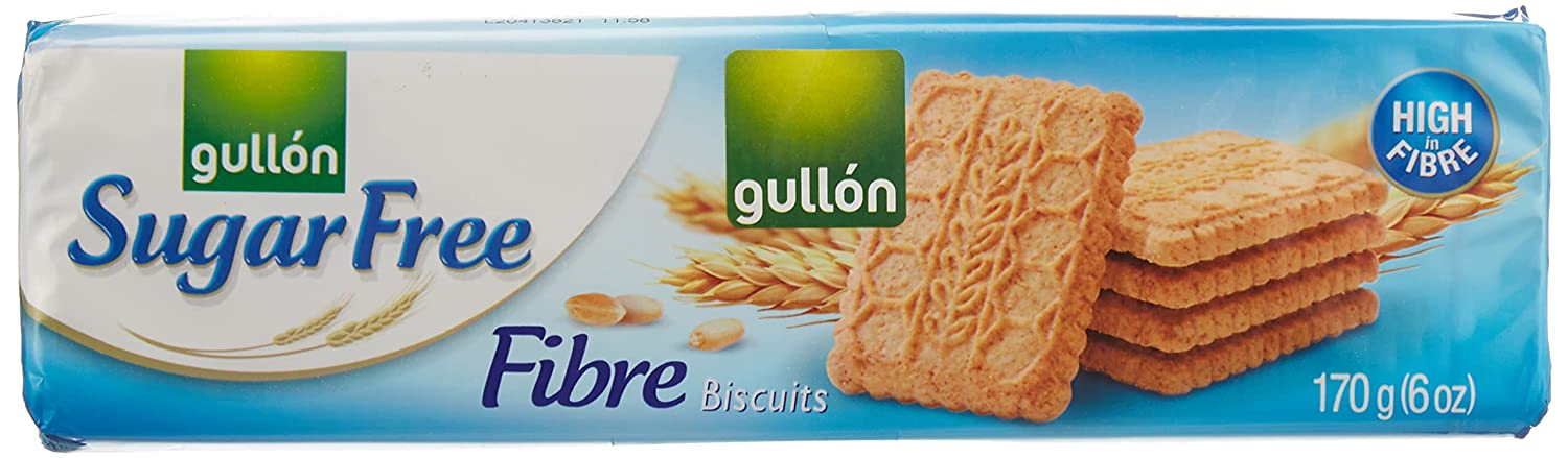 Gullon Sugar Free Fibre Biscuits 170g