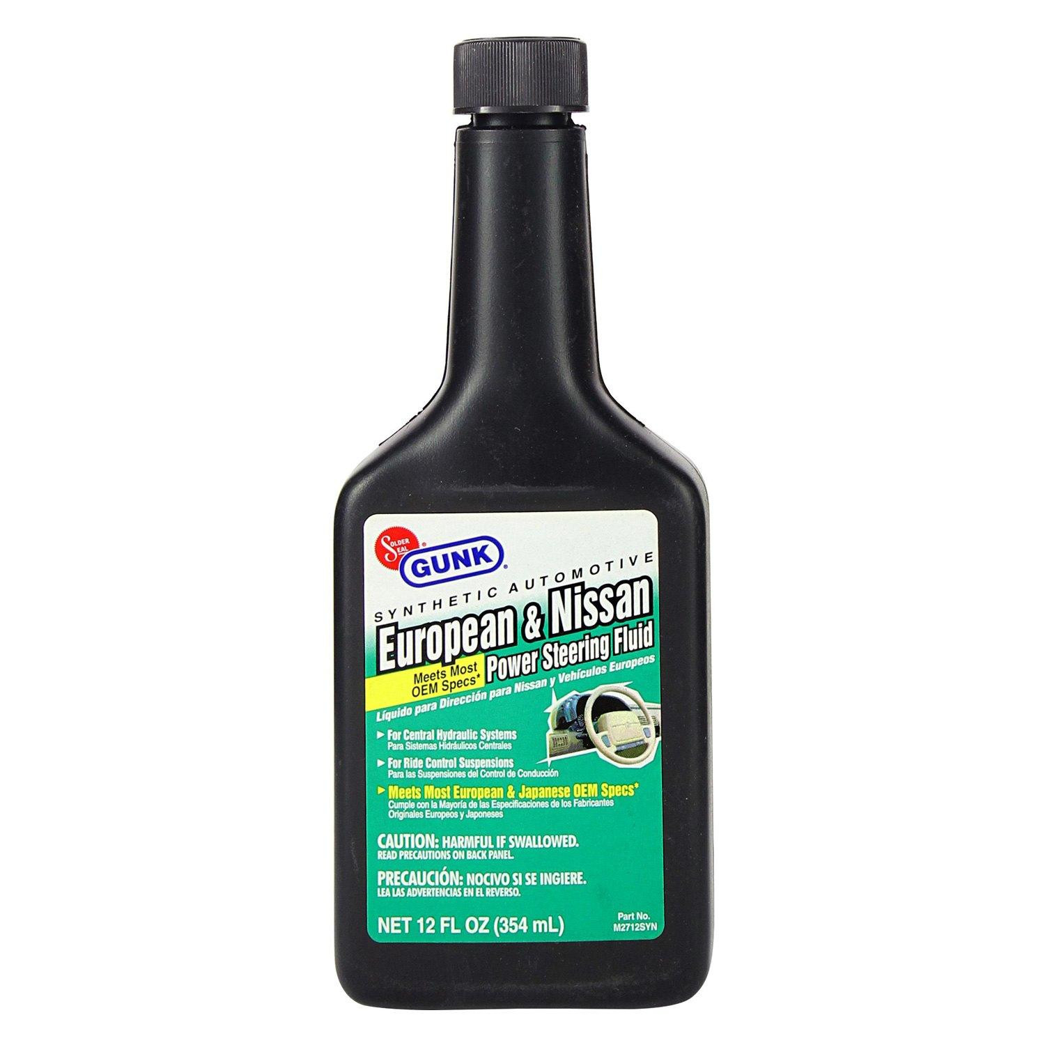 Gunk European & Nissan Power Steering Fluid 354 ml
