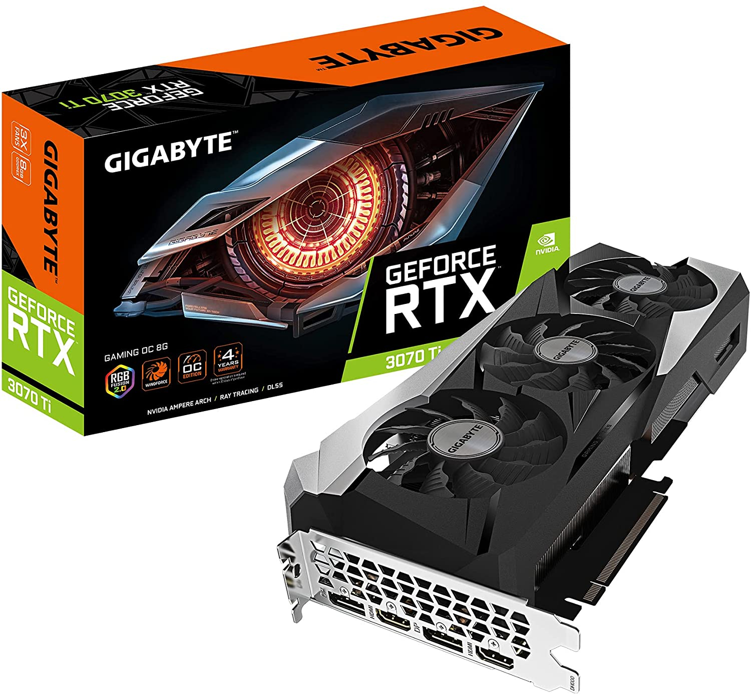 GIGABYTE GeForce RTX 3070Ti Gaming OC D6X 8GB (GV-N307TGAMING-OC-8GD)
