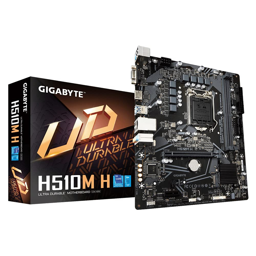 Gigabyte H510m H Ultra Durable Microatx Motherboard Lga 1200 Ddr4 Dimm