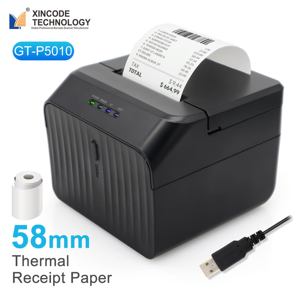 GT-P5010B 58MM Thermal receipt printer USB+BT interface