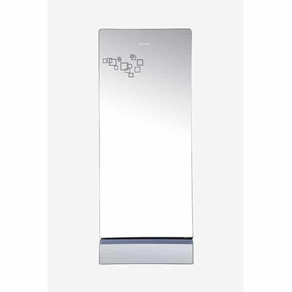 Haier HRD-1955PMG-F/ SD Refrigerator - Diamond Edge Freezing Technology, Stablizer Free Operation, Toughned Glass, Door Handle, Base Stand