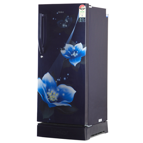 Haier HRD-1955PMM-E/ SD Refrigerator - Diamond Edge Freezing Technology, Stablizer Free  Operation, Toughned Glass, Door Handle, Base Stand
