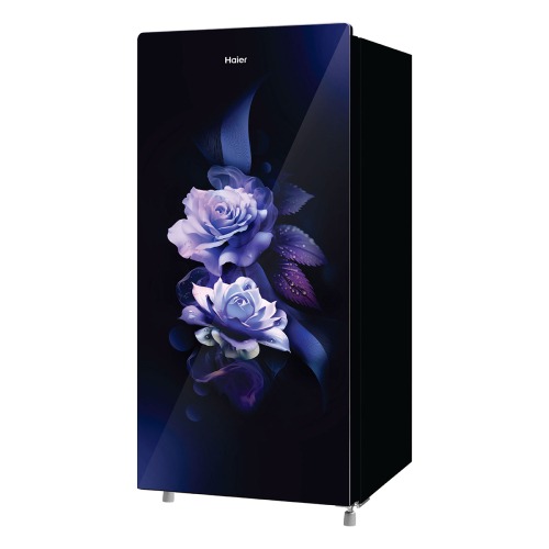 Haier 185L HRD-2062CMDG-N 2 Star Marine Dime Glass Finish Direct Cool Single Door Refrigerator