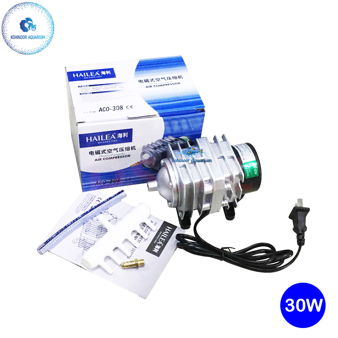 HAILEA 30 Watt Electrical Magnetic Air Compressor Pump ACO-308