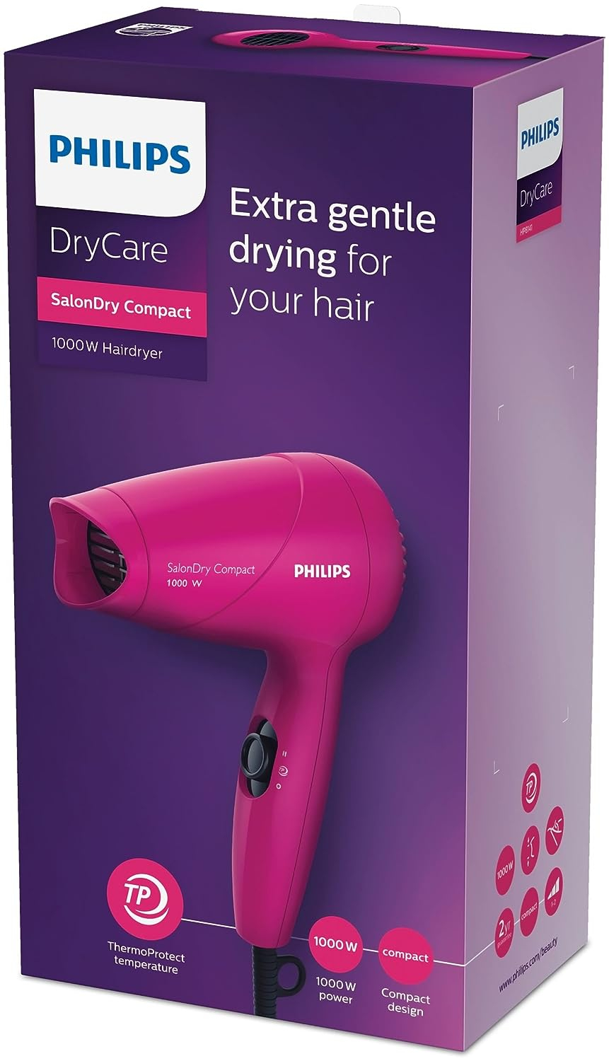Philips 1000 Watts HP8143/00 Hair Dryer