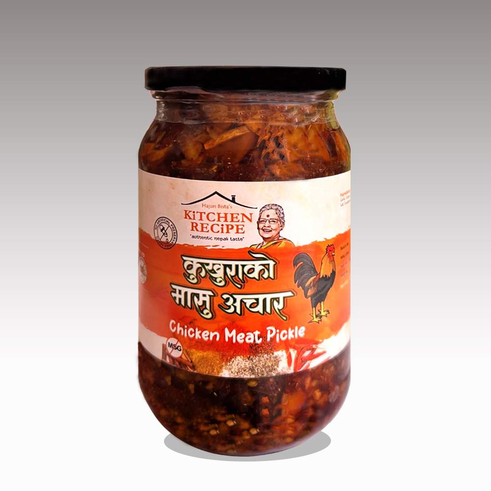 Kitchen Recipe Chicken Meat Pickle  - 380g