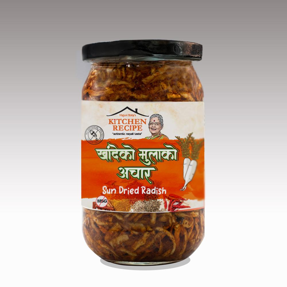 Kitchen Recipe Sun Dried Radish Pickle - 380g