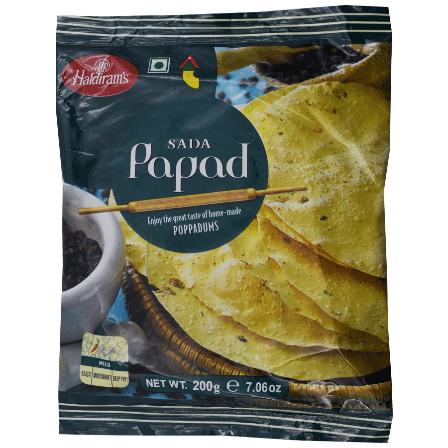 Haldiram's Sada Papad 340g