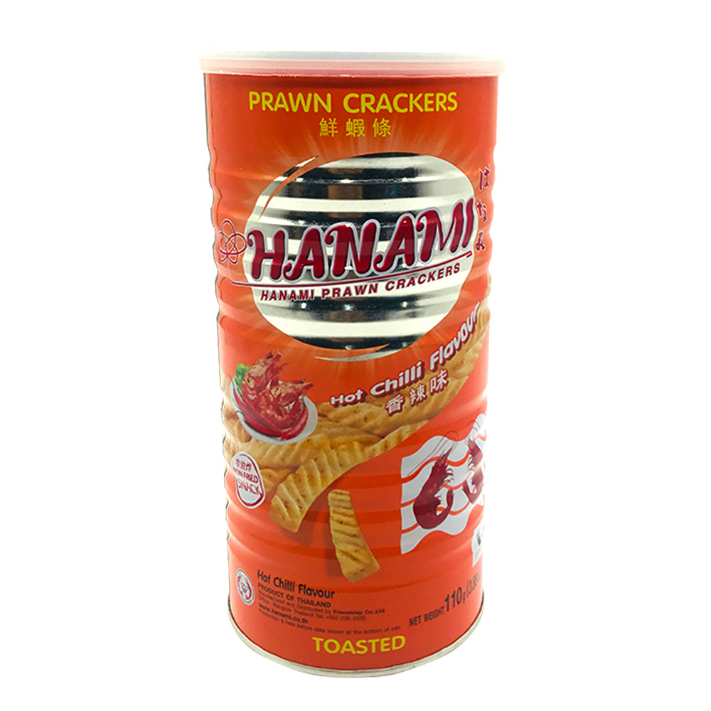 Hanami Hot Chilli Prawn Cracker 110g