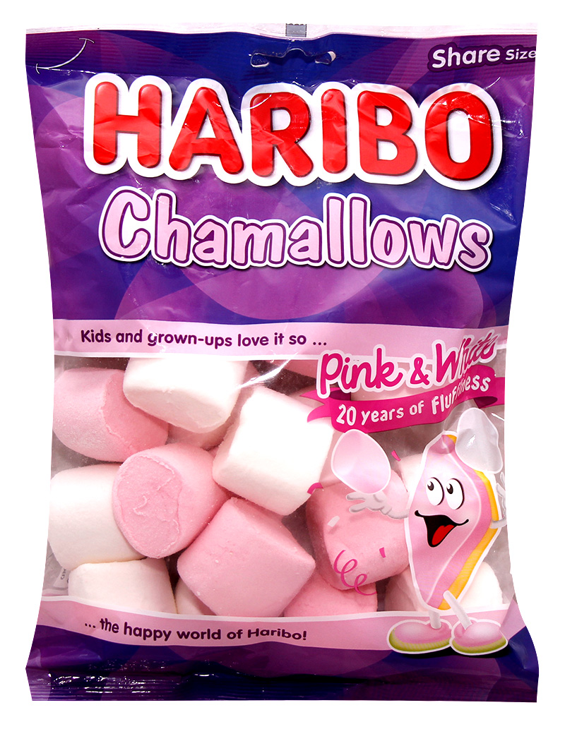 Haribo Chamallows Pink and White 140g