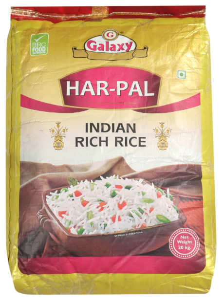 Harpal Long Grain Rice 20kg