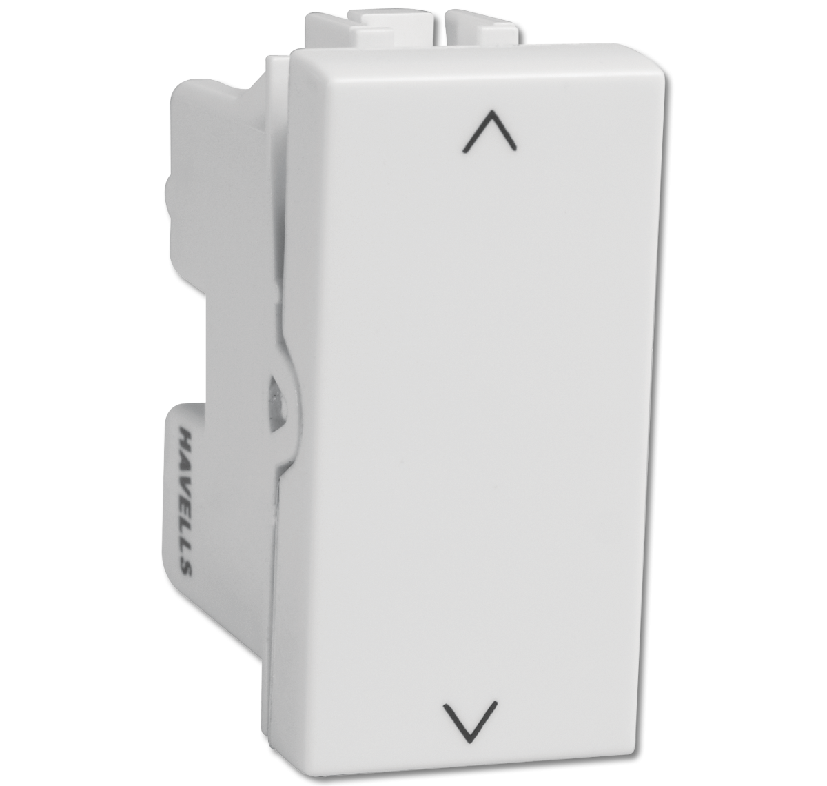 Havells Coral 10A Polycarbonate Pure White NDN Two Way Switch, AHCSXXW102