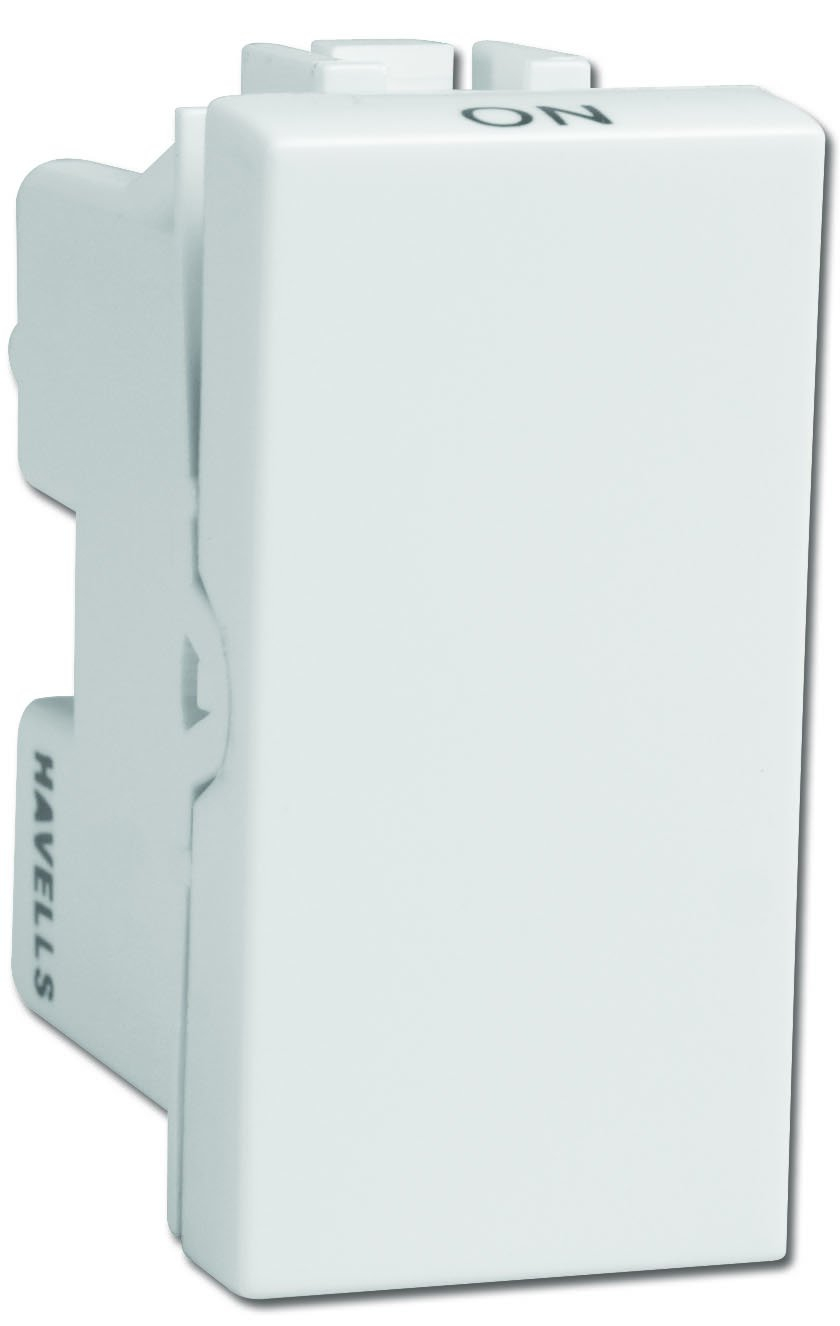 Havells Coral 16A One-Way Switch, 1 (AHCSXXW161)