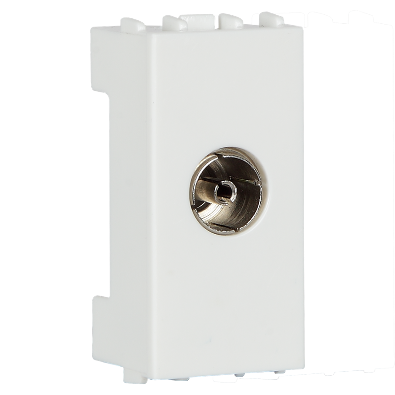 Havells Polycarbonate White TV Socket, AHFKTOW001