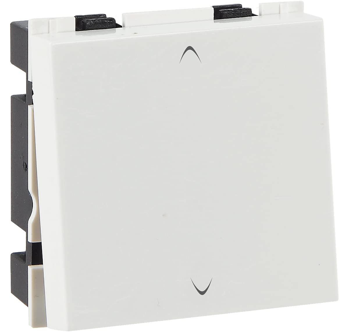 Havells 10A X Polycarbonate White Mega 2 Way Switch, Ahfmxxw102