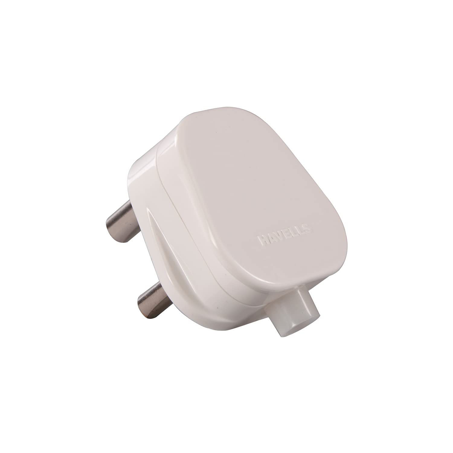 Havells 16A 3 Pin White Plug Top, AHLGXXW163