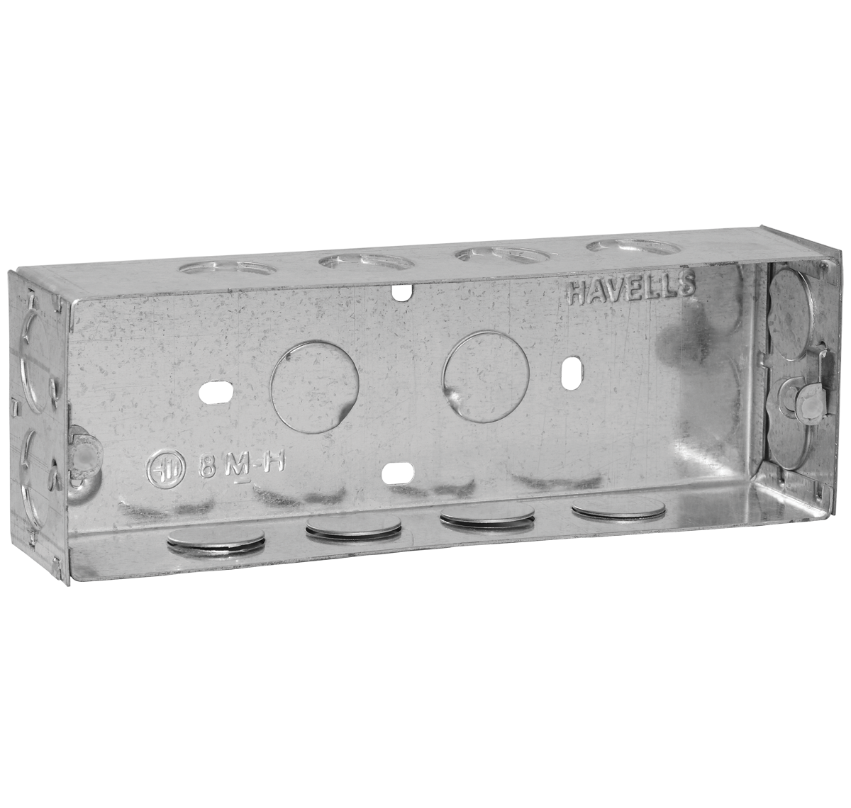 Havells 12M Flush Metal GI Box Havells AHZXMIIX12