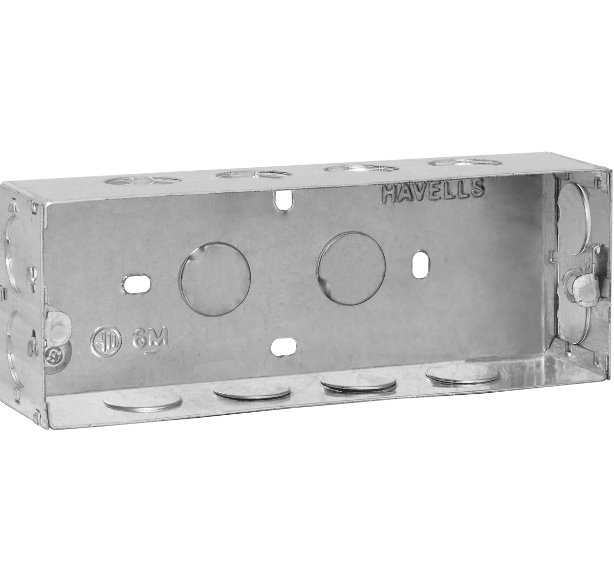 Havells 18M Flush Metal GI Box Havells AHZXMIIX18