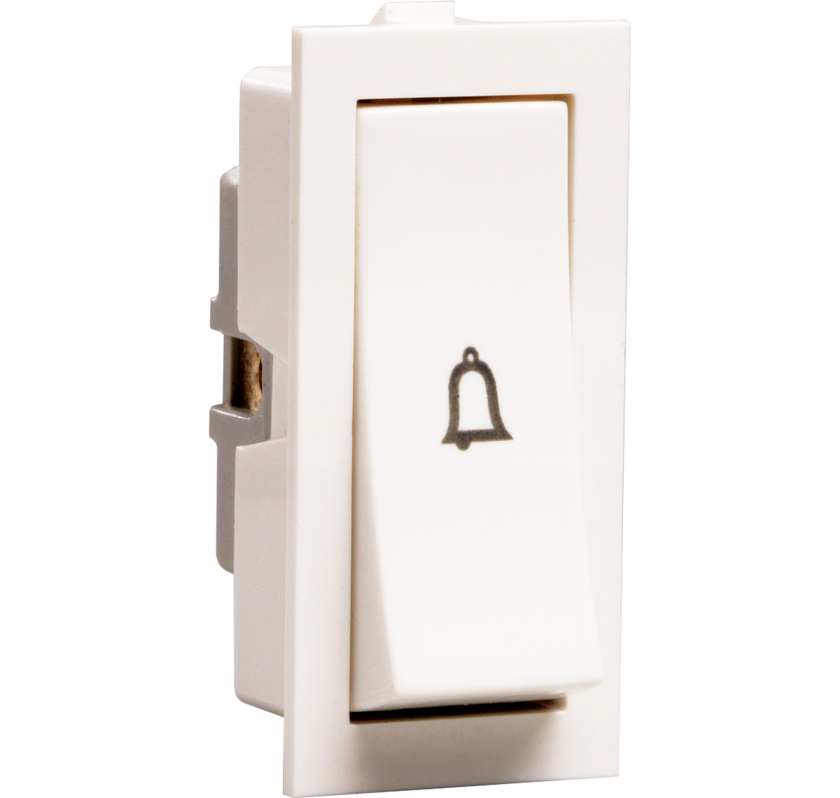 Crabtree Thames 10 Ax Bell Push Switch-ACTSBXW100