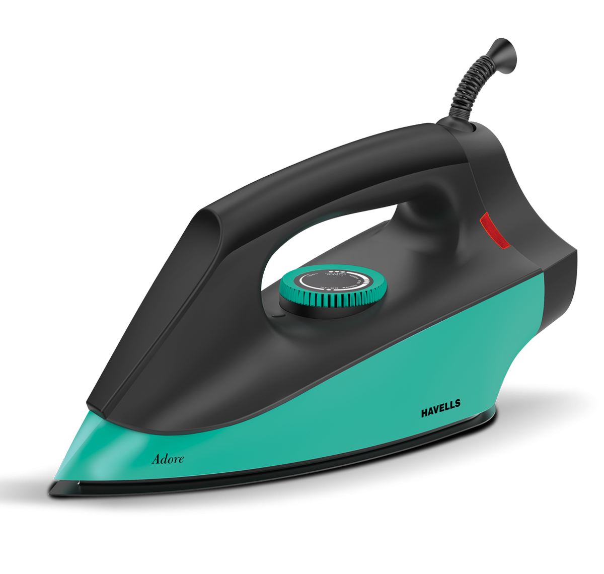 Havells Ghgdiag2110 - Adore Dry Iron 1100 W, Teflon Platinum Coating (sea Green)