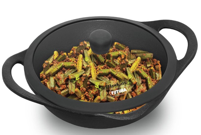 Hawkins CIF24G - 24 CM Futura  Cast Iron Frying Pan