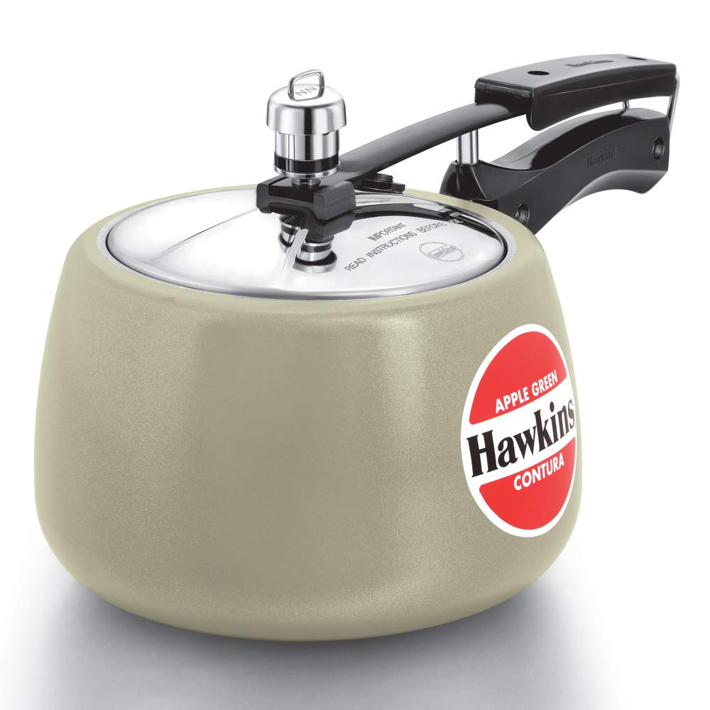 Hawkins CAG30 Ceramic-Coated Contura Pressure Cooker, 3 Litre