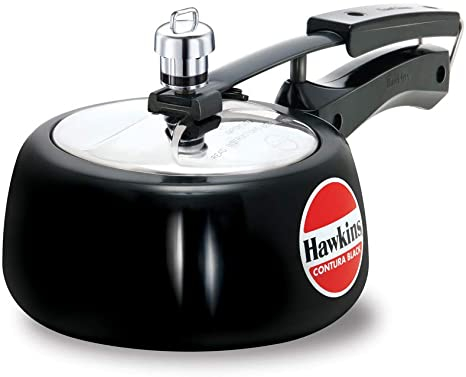 Hawkins CB15 Contura Black Pressure Cooker 1.5 Ltr