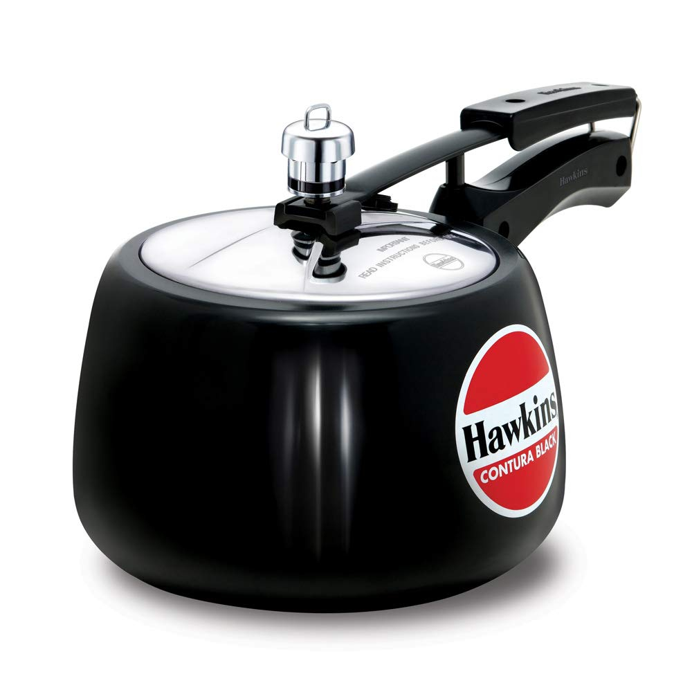 Hawkins Cb30 Contura Black Pressure Cooker 3 Ltr