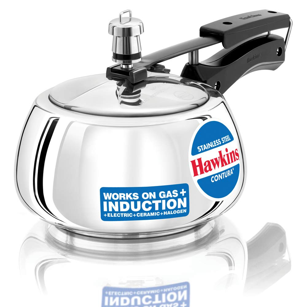 Hawkins SSC20 Stainless Steel Contura Pressure Cooker 2 Litre