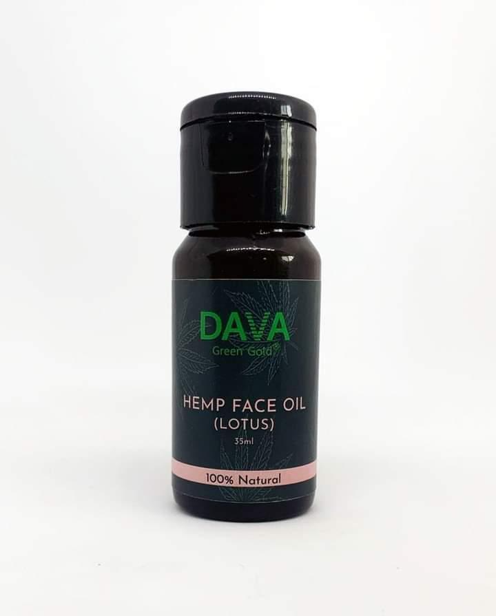 Dava - Hemp Face Oil Lotus