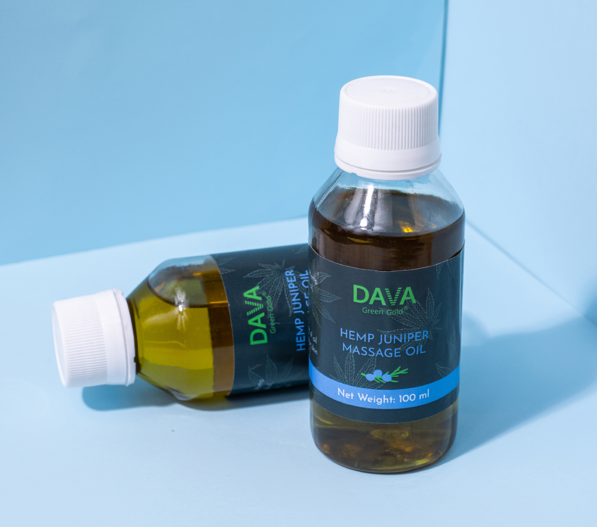 Dava - Hemp Juniper Massage Oil